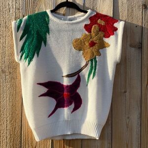 Take 50% OFF- Cee Women’s Floral Sweater, Size-L